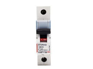 MCB BTDIN-63 SERIES 1 POLE