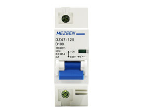 MCB DZ47-125 SERIES 1 POLE