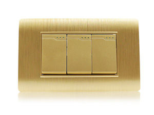 118M-04 3 Gang Wall Switch